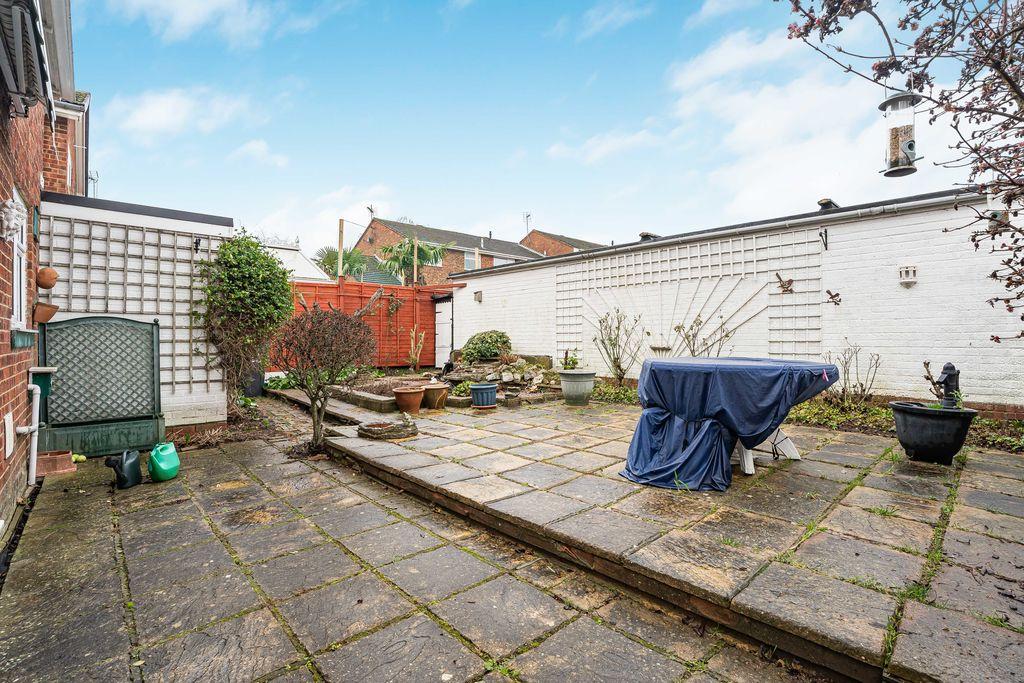 Rear garden