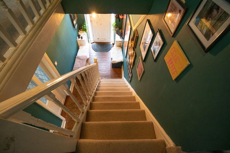 Stairwell to the...