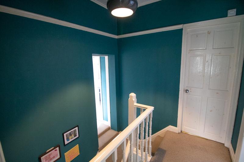 Upper floor landing