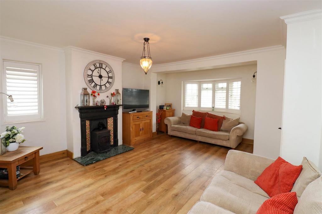 Lounge With Log Burning Stove