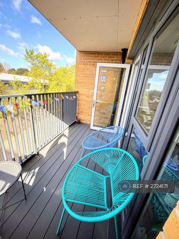 Southwest Facing Balcony