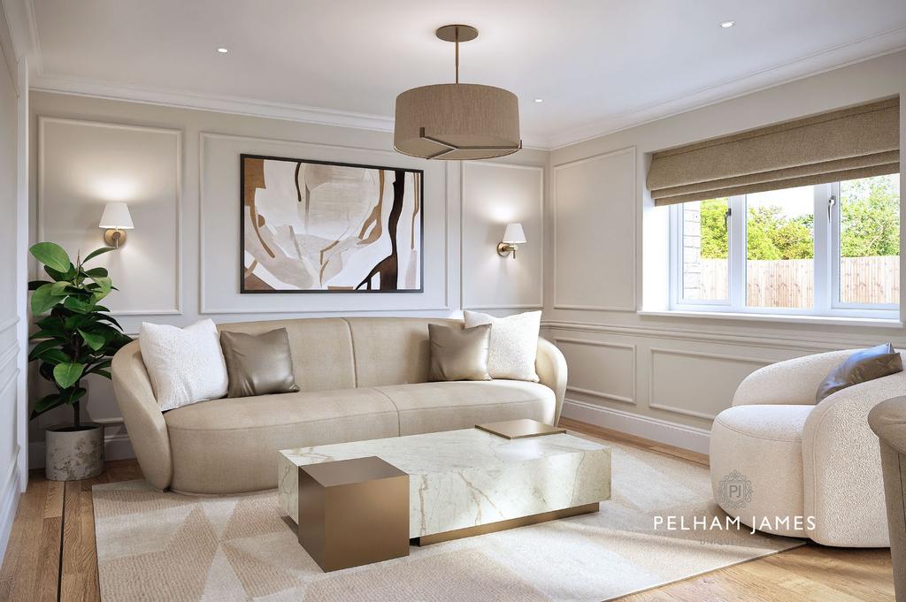Sitting Room, Ash House, Stonefield Close,...