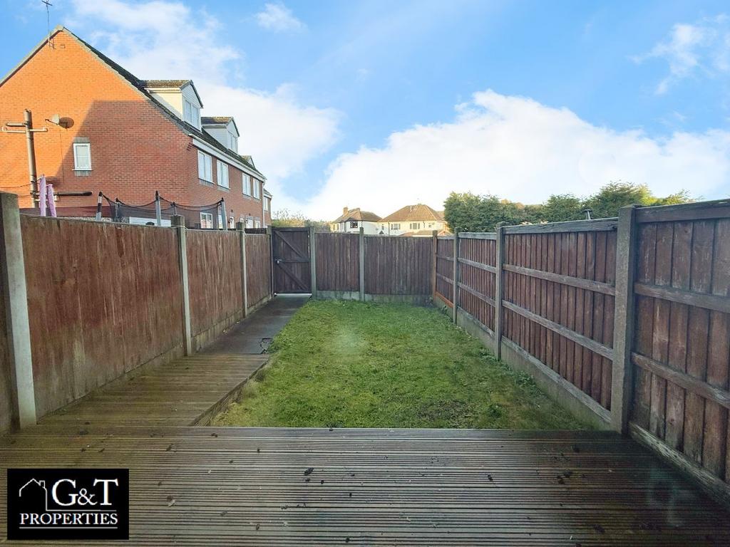 Rear garden