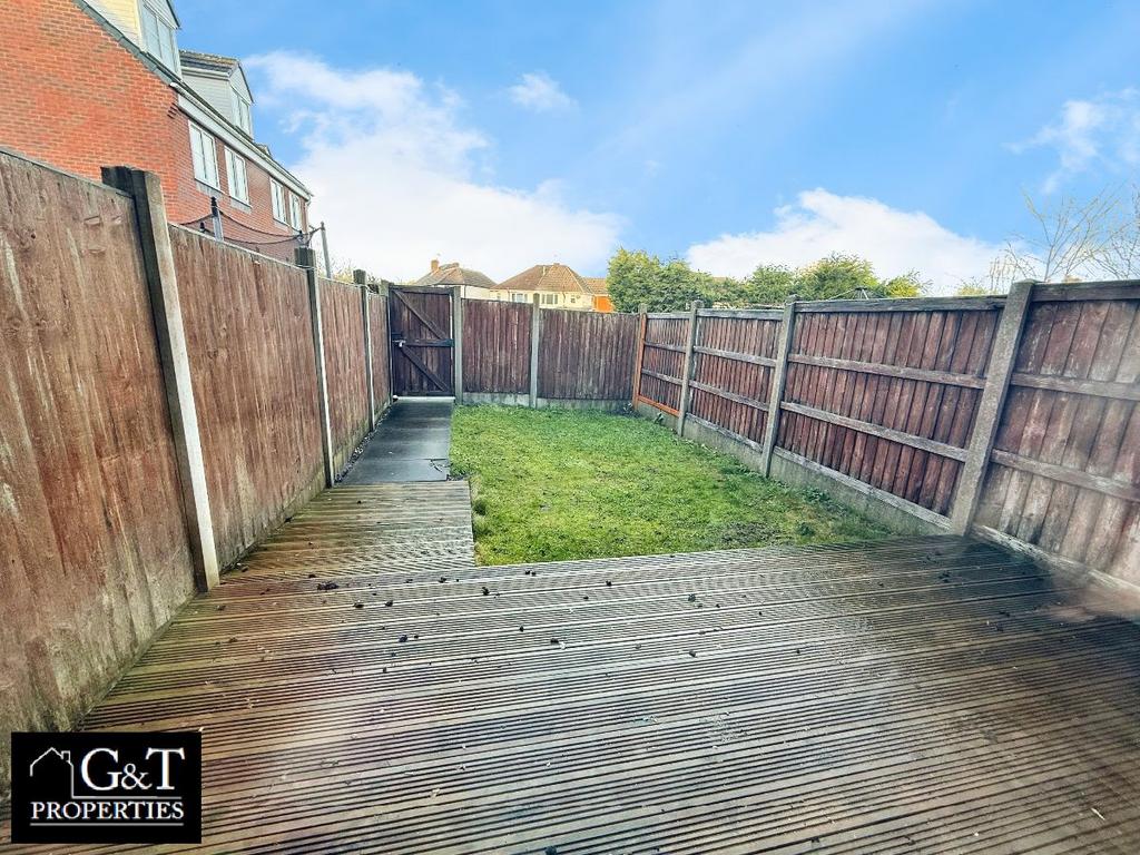 Rear garden