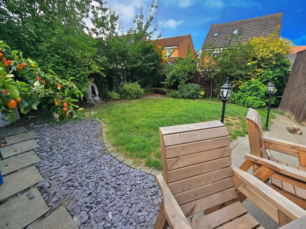 Rear garden