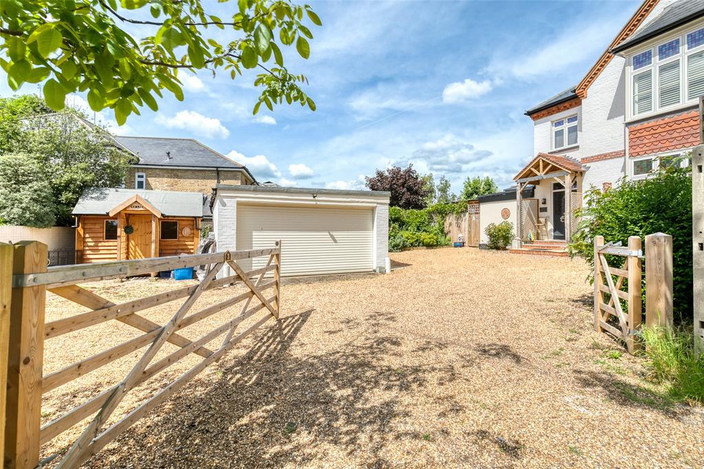 Driveway and Garage