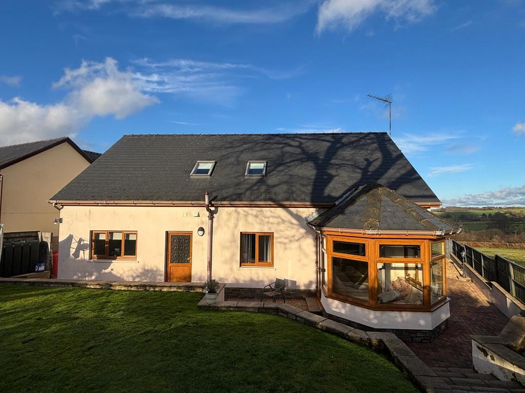 Rear of property