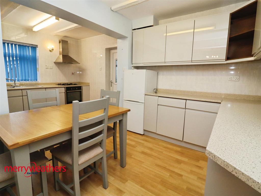 Extended kitchen