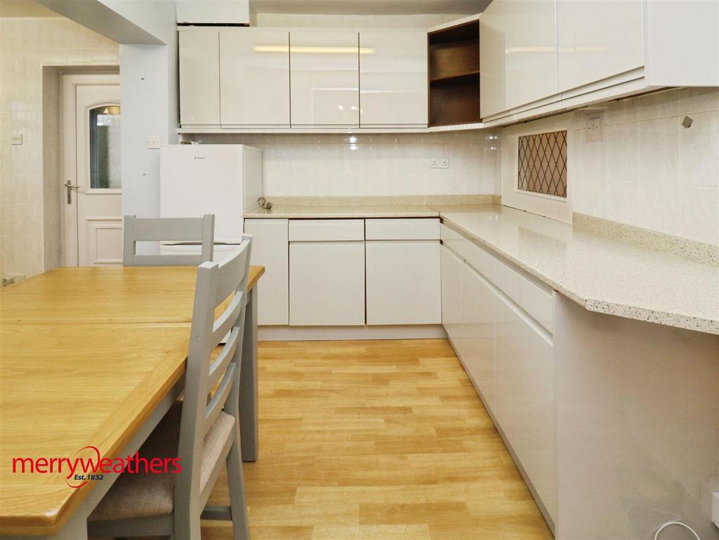 Extended kitchen