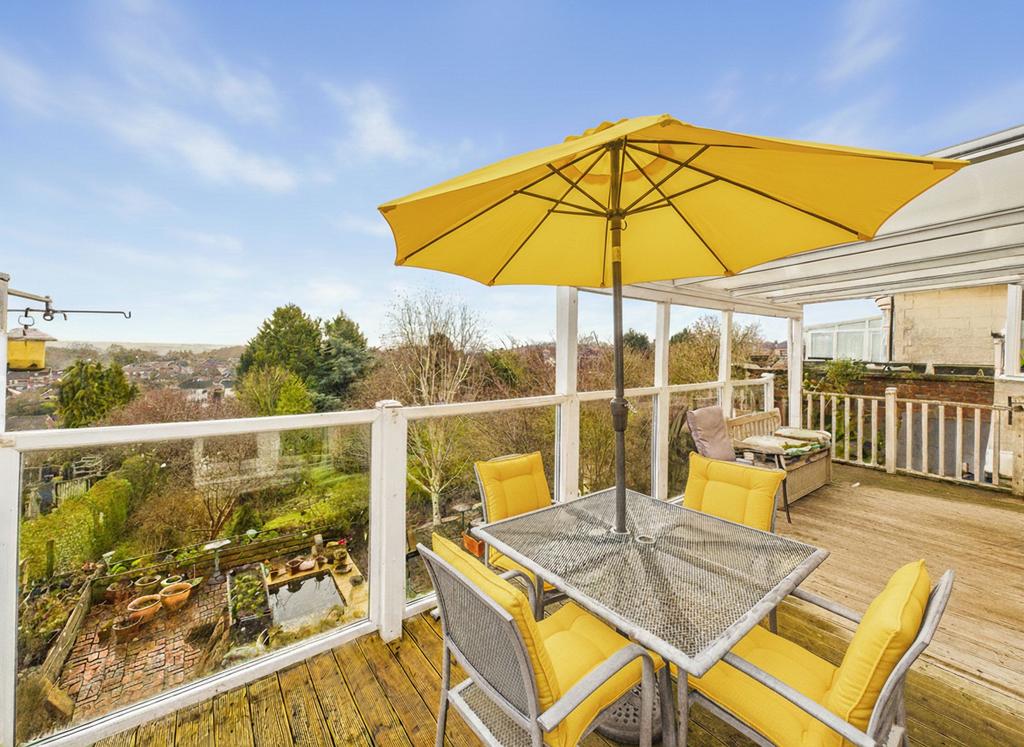 Raised Terrace onto Garden