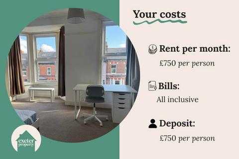 2 bedroom flat to rent, Pinhoe Road, Exeter EX4