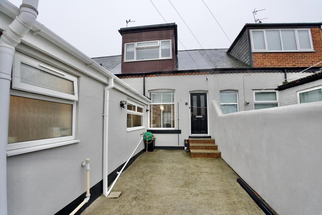 Yard with access for car