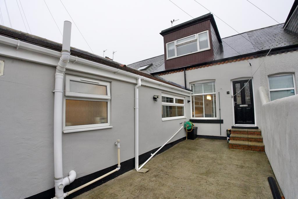 Yard with access for car