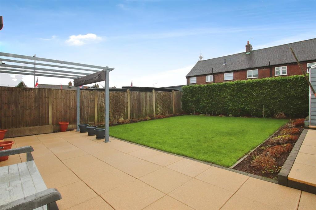 Enclosed rear garden