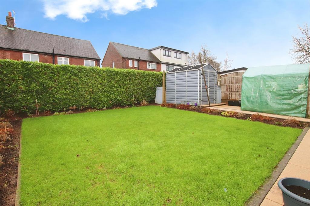 Enclosed rear garden