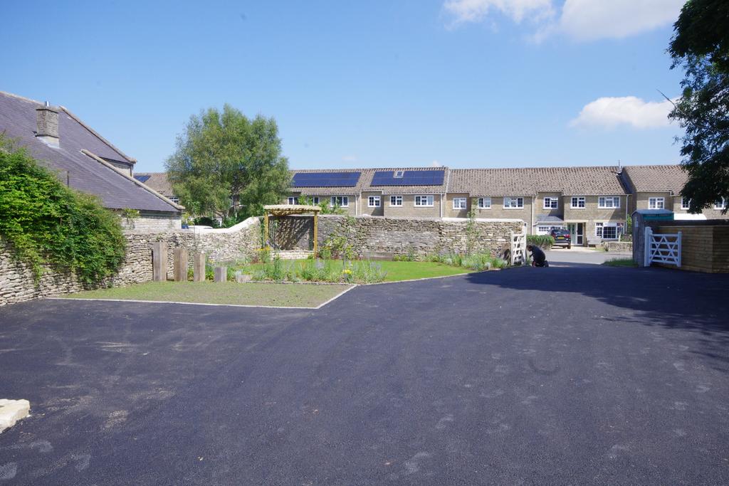 Parking and communal garden
