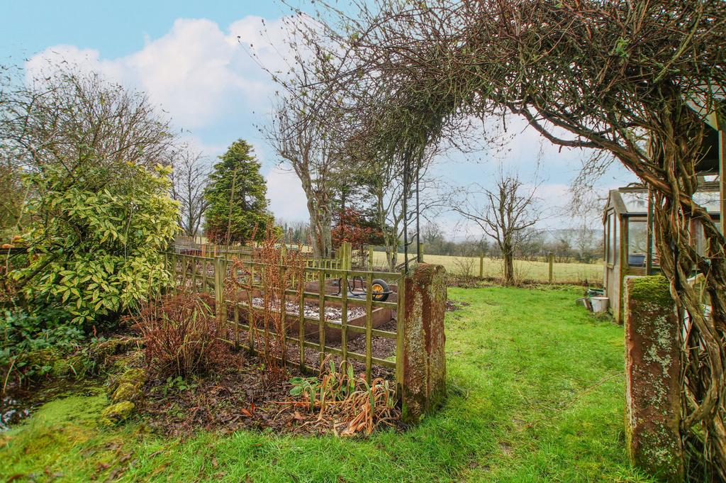 Rear Garden with Countryside Views