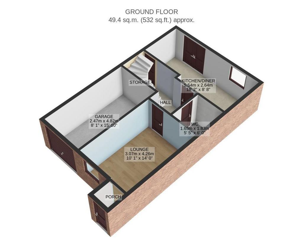 Ground Floor Plan .