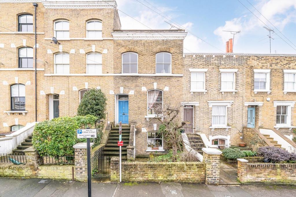 Terraced house exterior