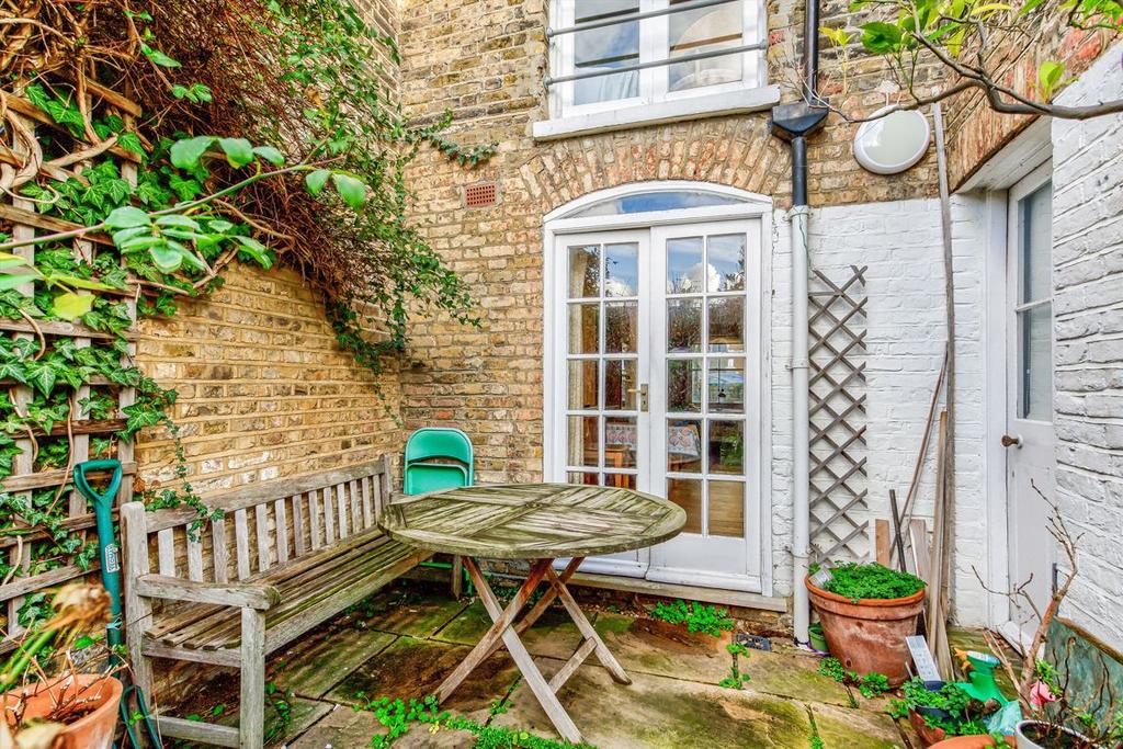 Patio view, garden