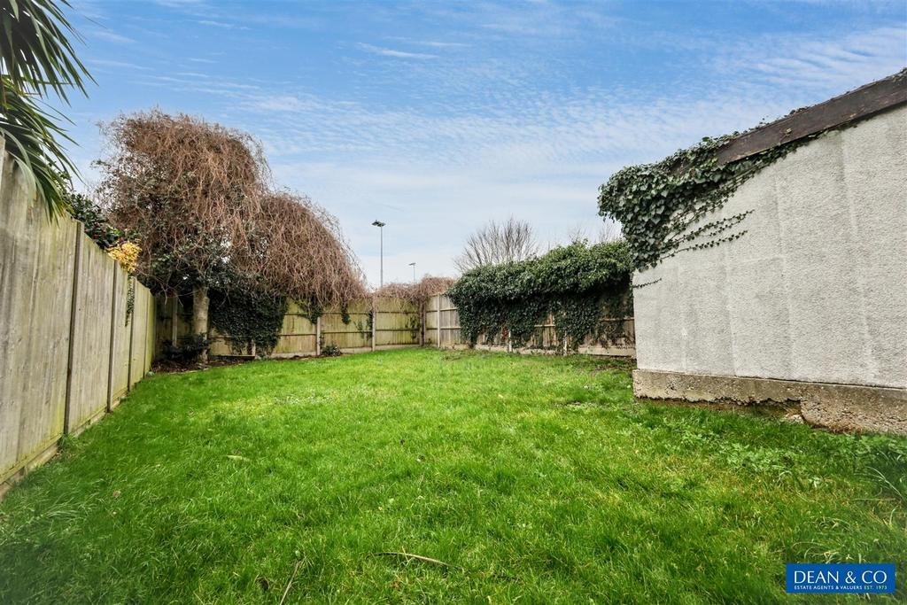 Rear garden