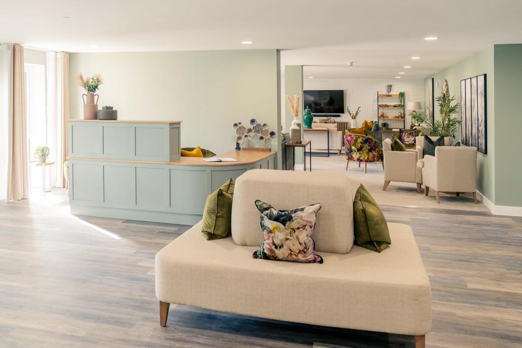 Reception area