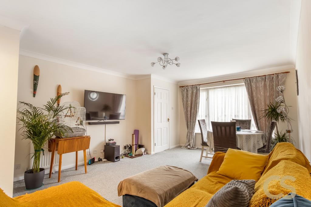 Open-plan living area