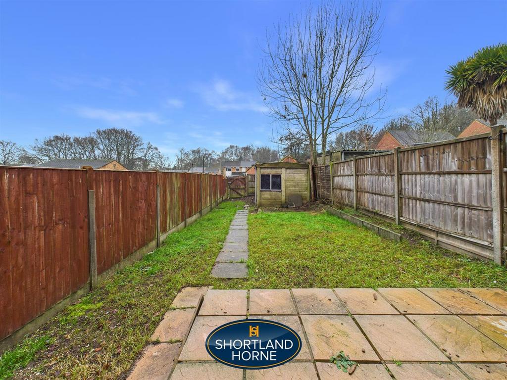 Rear garden