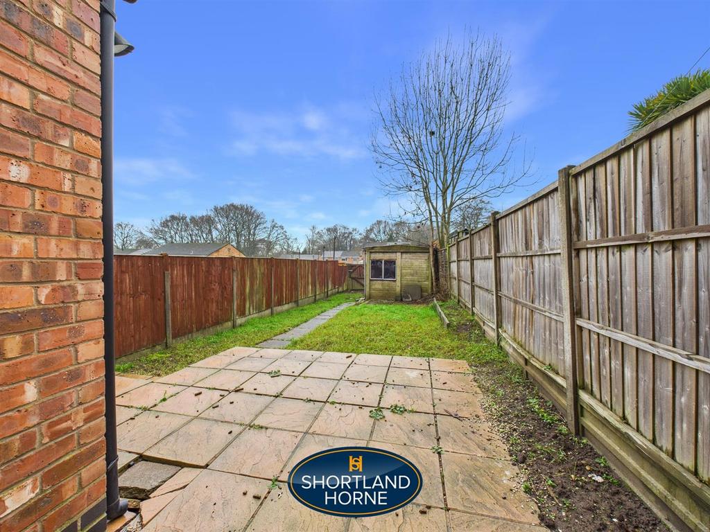 Rear garden