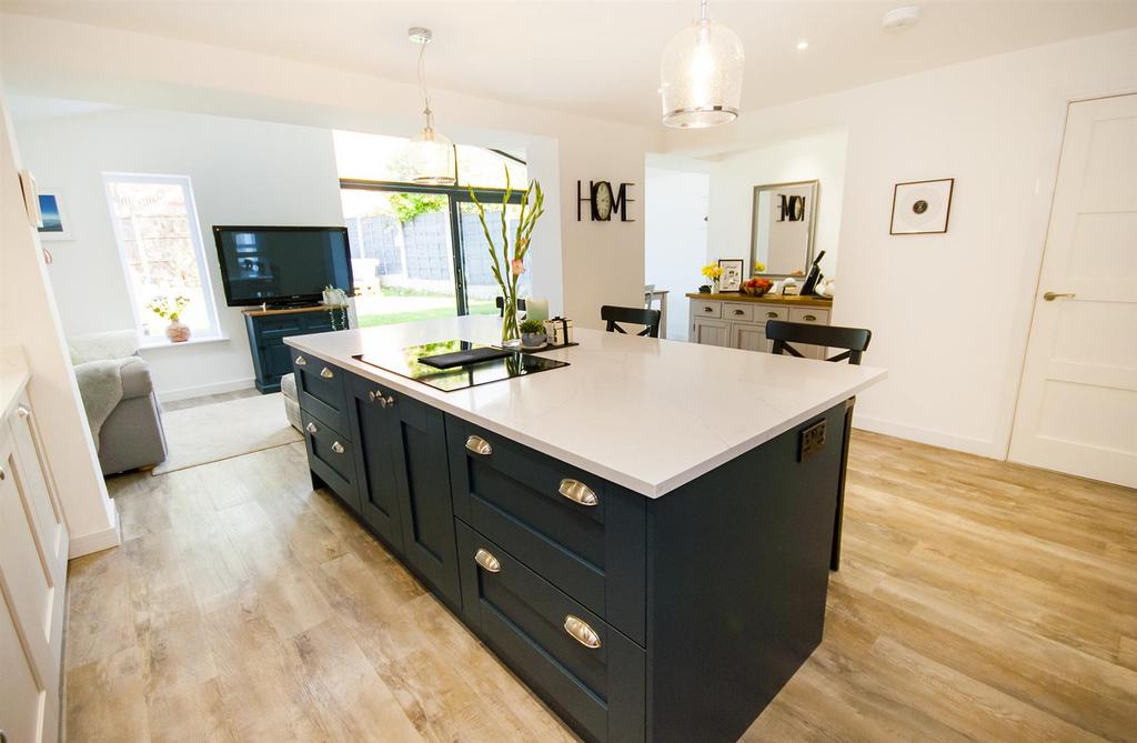 Open Plan Kitchen and Living Area