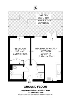 1 bedroom flat for sale, Bryher Court, Sancroft Street, London, SE11