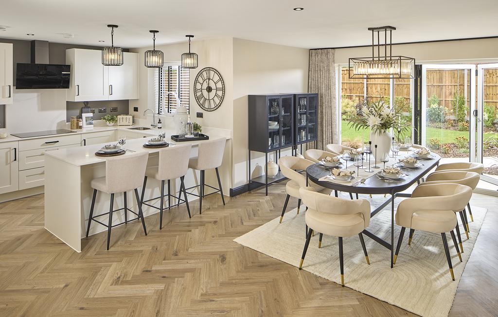 Richardson kitchen and dining area