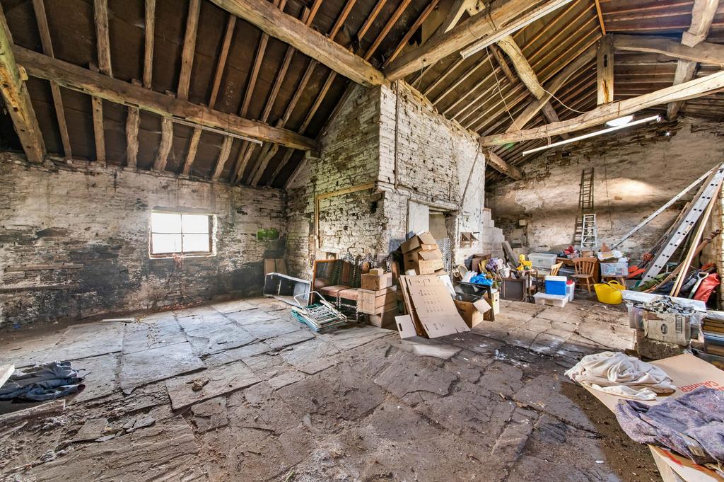Barn interior