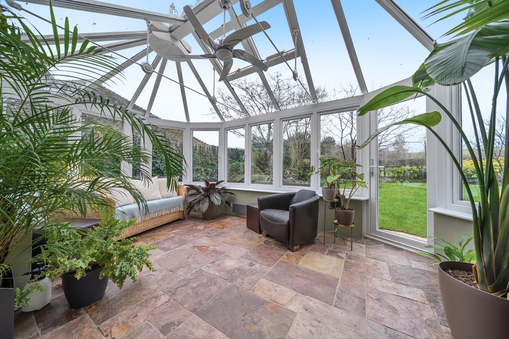 Breakfast area and doors leading to patio area