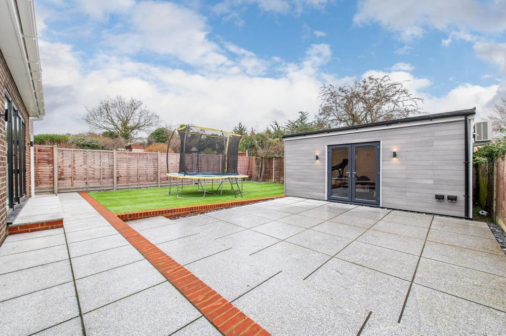 Rear garden