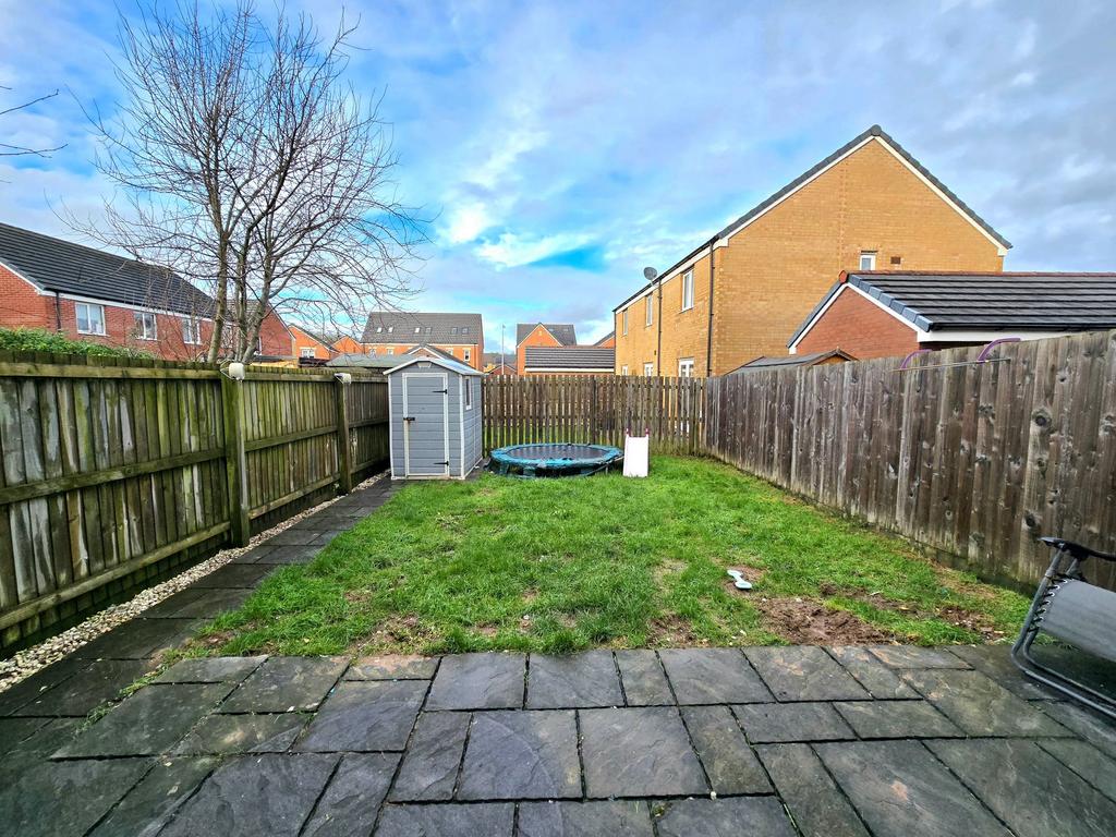 Rear garden