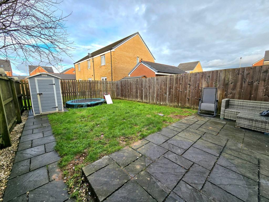 Rear garden