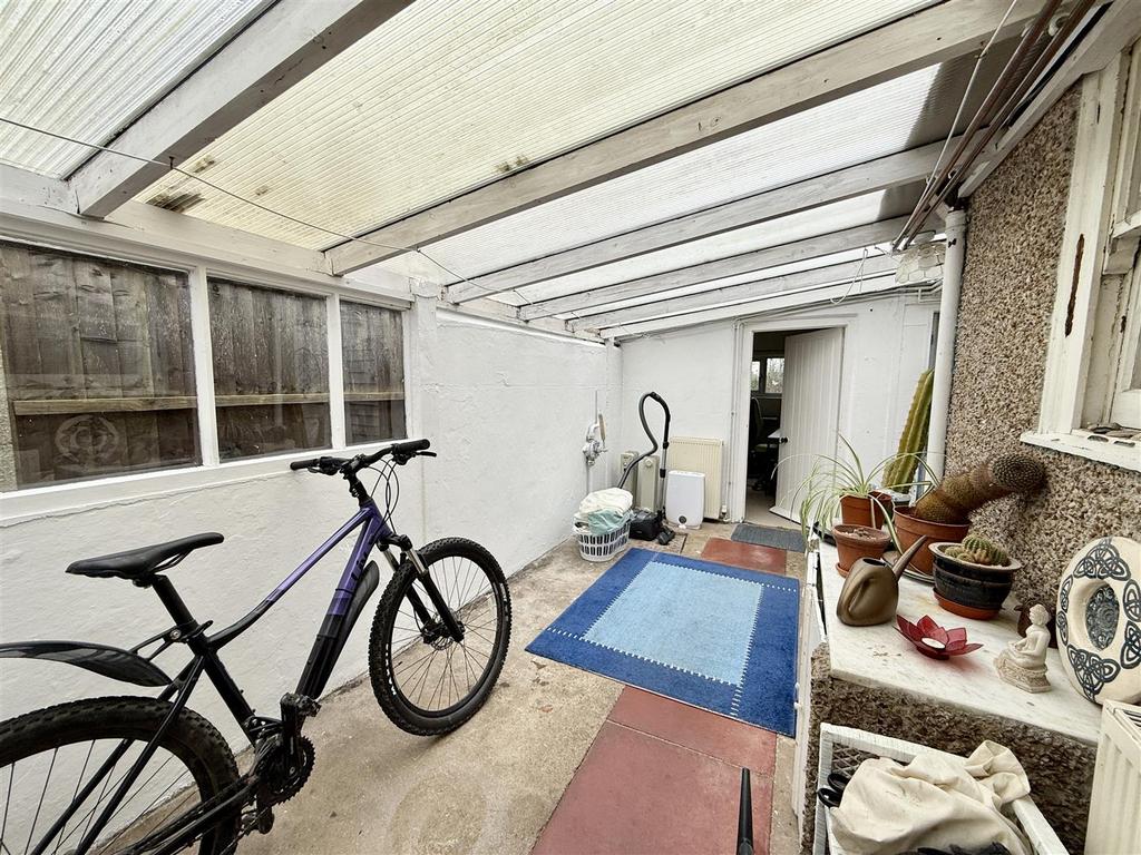 Rear porch