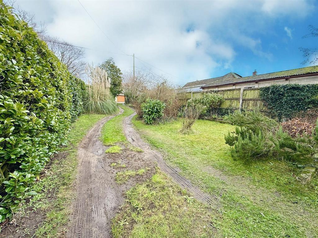 Driveway and front garden
