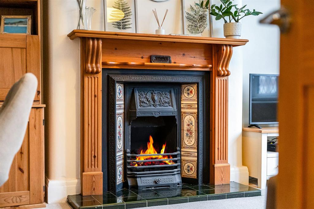 Sitting Room Fireplace Feature