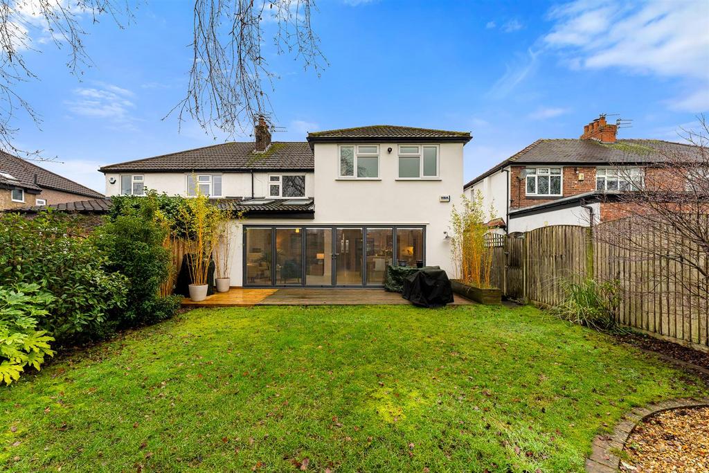 Rear of Property