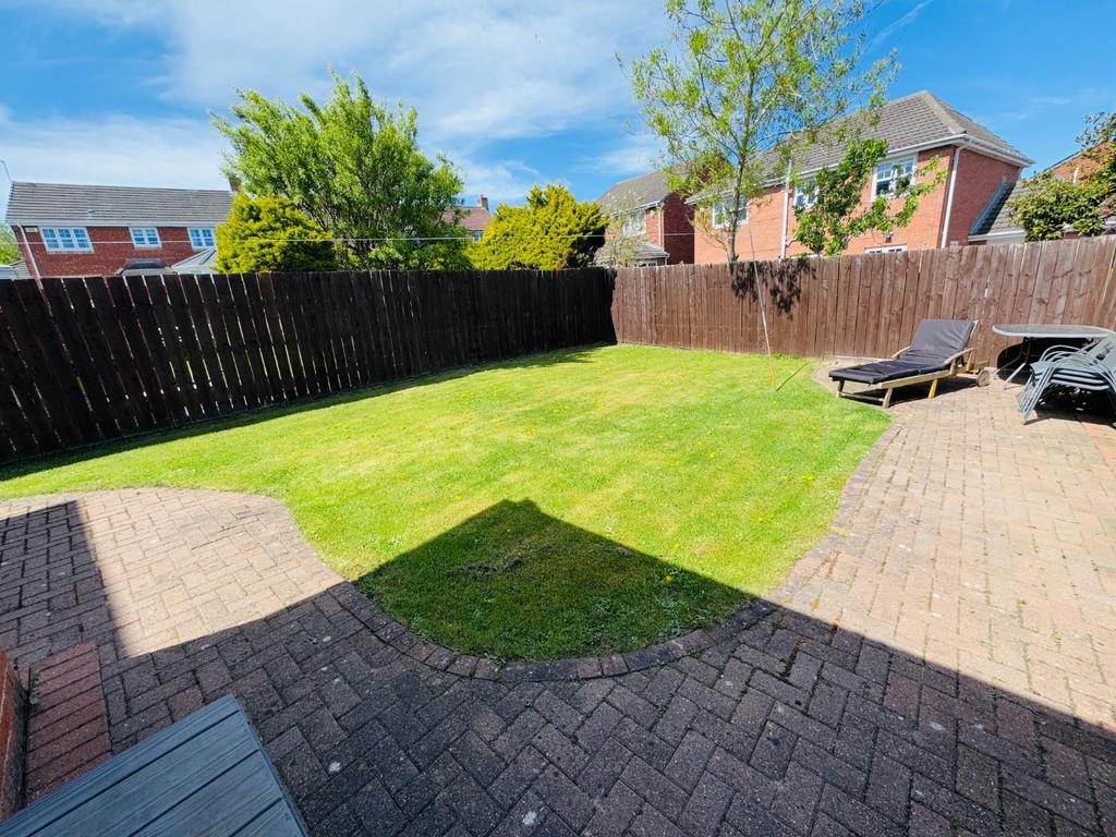 Rear garden