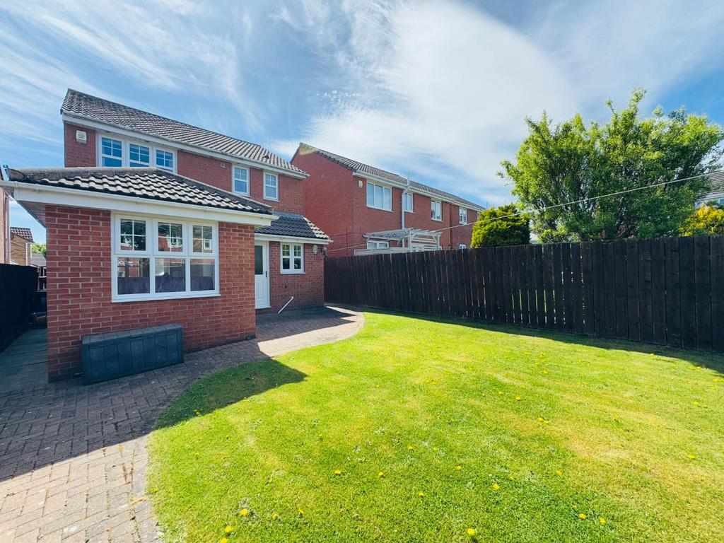 Rear garden