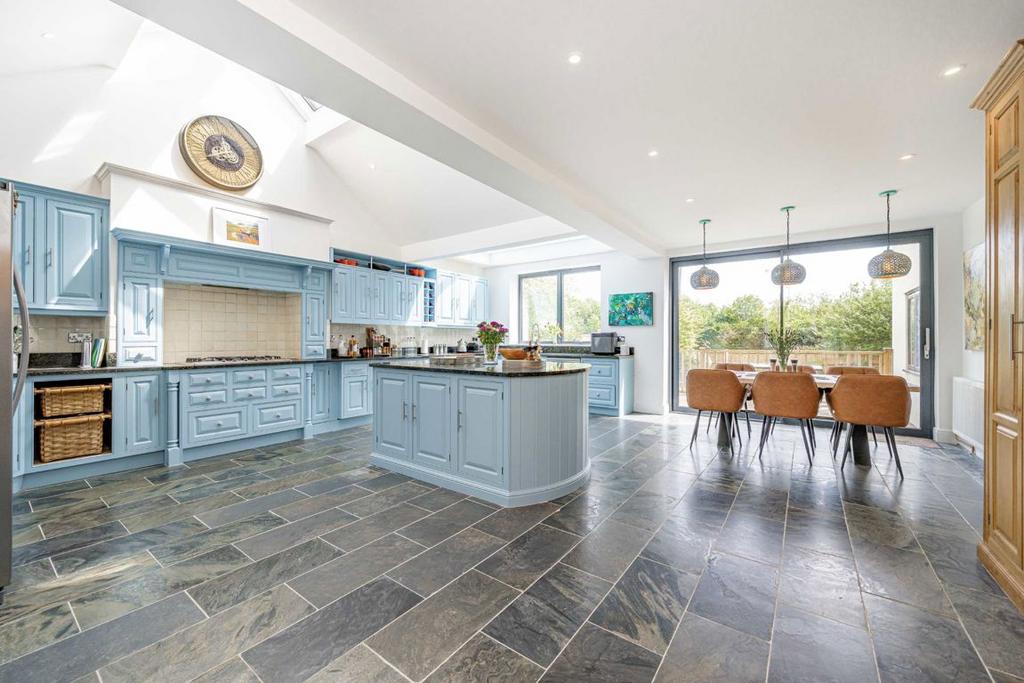 Open-plan living area, open plan living