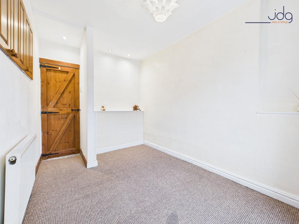 Double Bedroom with walk in wardrobe and storage