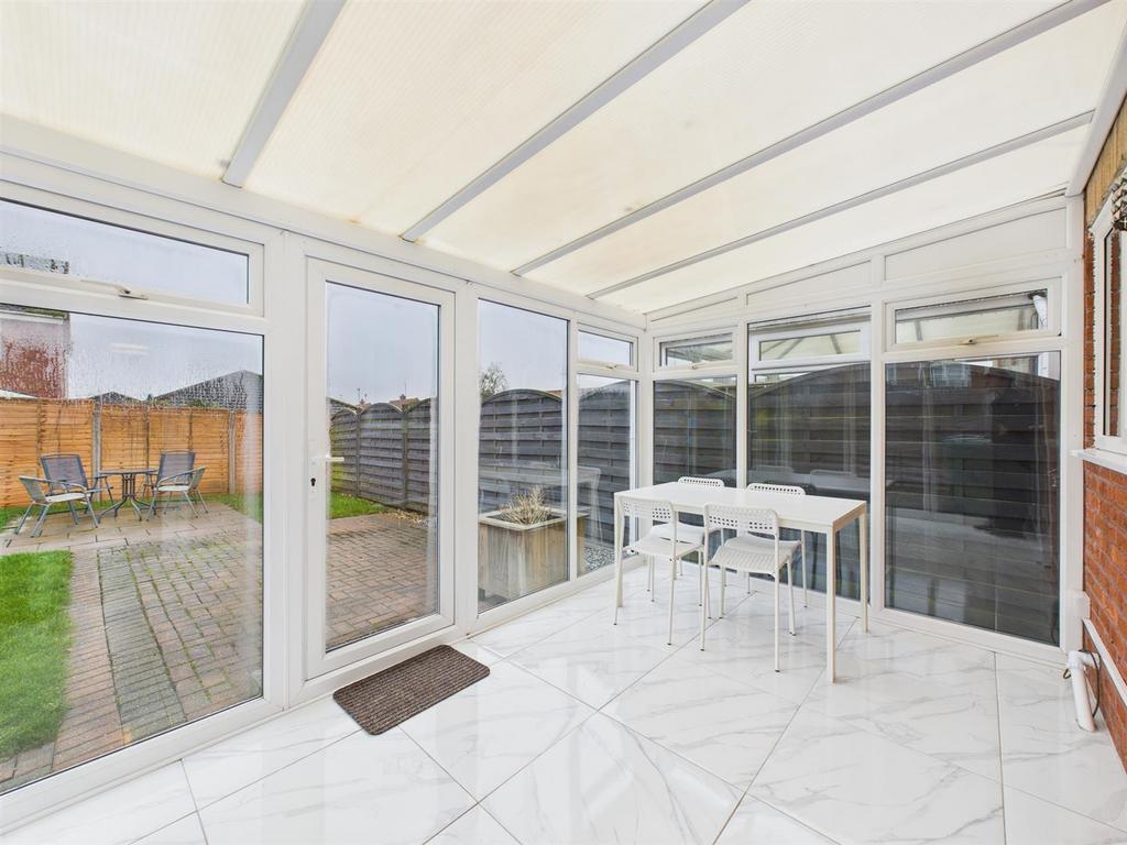 Upvc conservatory: