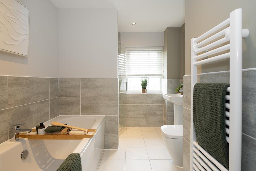 Internal shot of the main bathroom in the holden