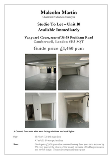 Office to rent, 36-38 Peckham Rd London SE5 8QW
