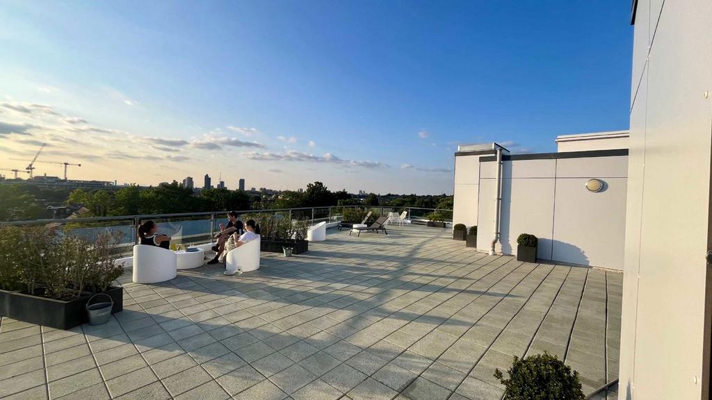 Roof terrace view, roof terrace