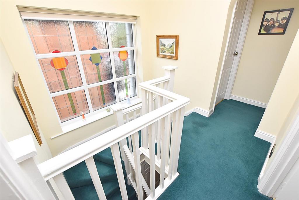 Stairs and window